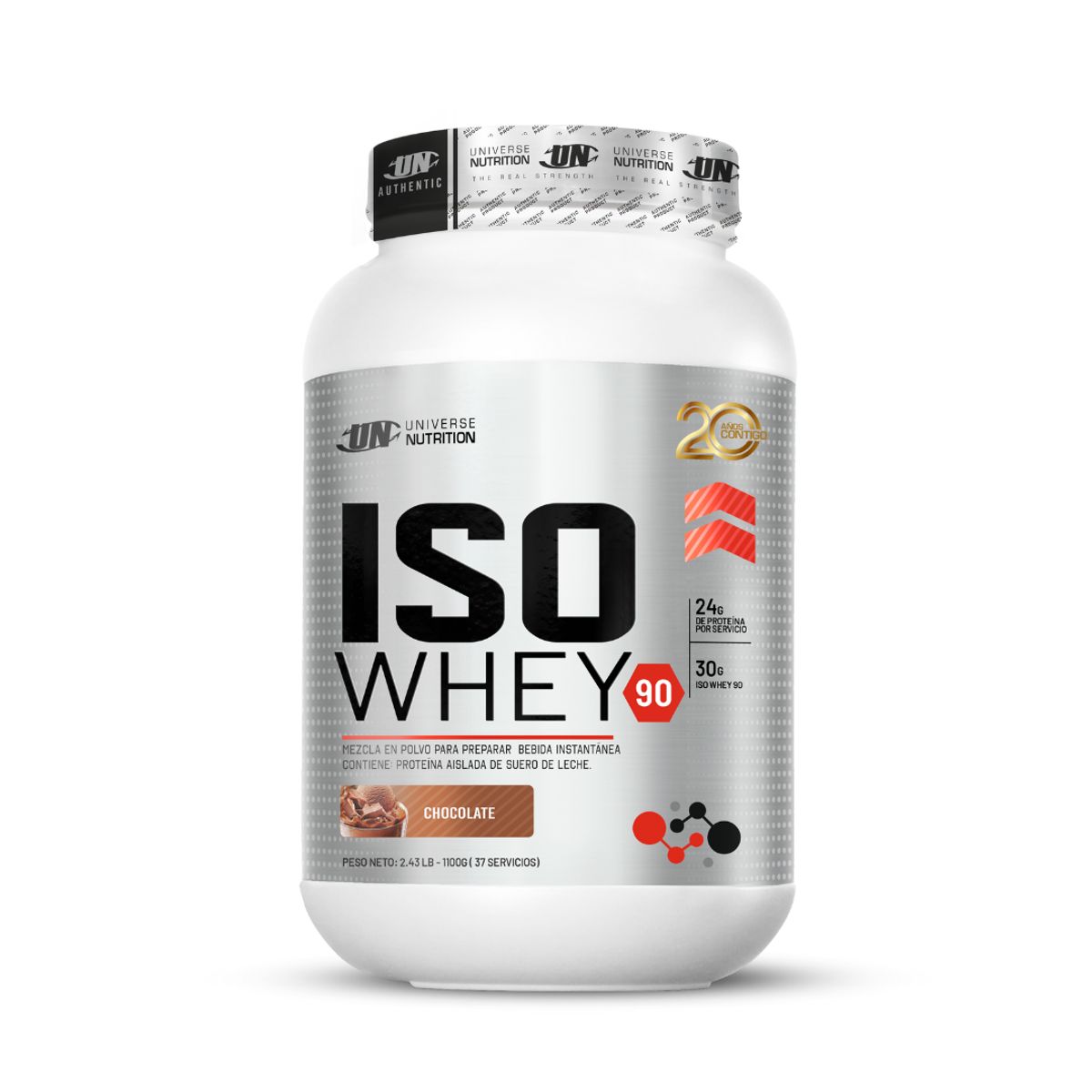 UNIVERSE NUTRITION - Iso Whey 90 1.1 kg chocolate