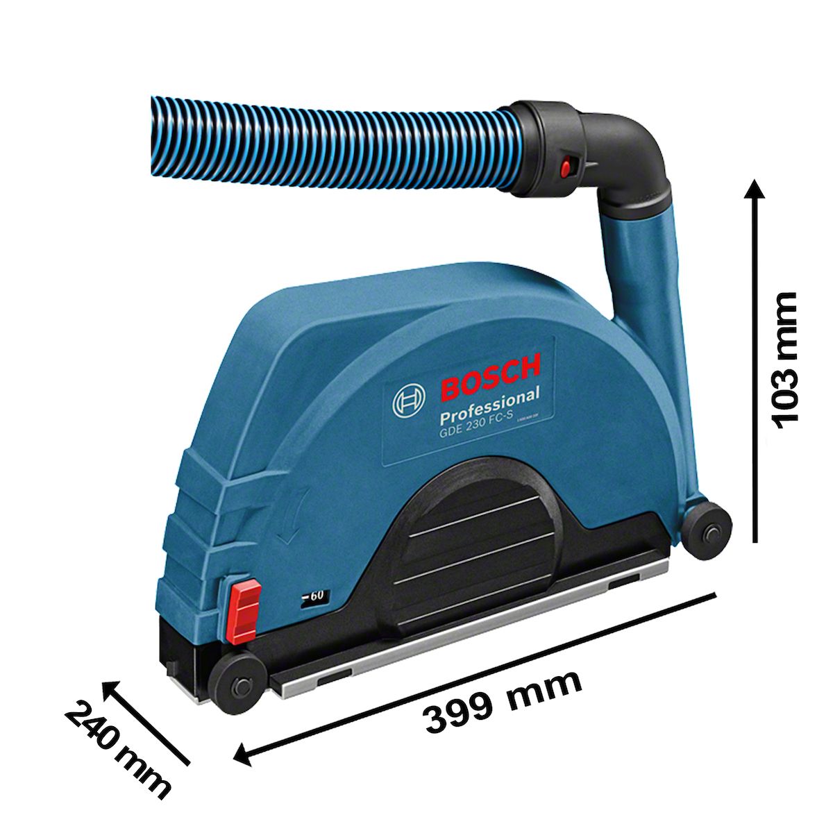 BOSCH - Accesorio De Aspiración Bosch Gde 230 Fc - S Para Amoladoras