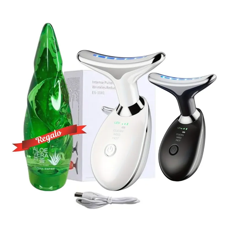GENERICO - Masajeador Facial Reductor De Papada Con Luz LED