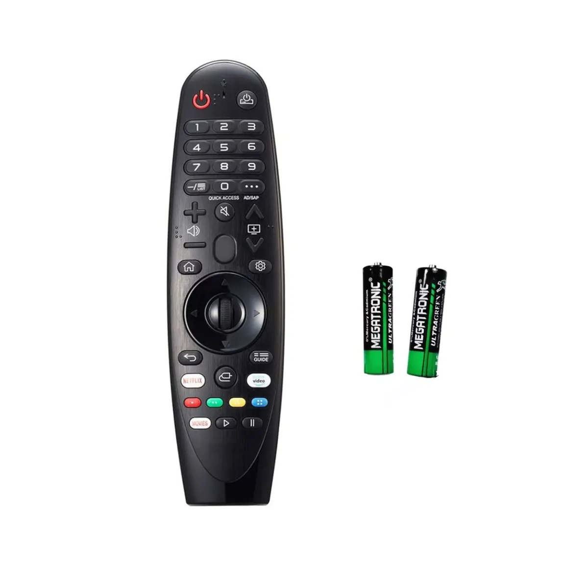 GENERICO - CONTROL REMOTO MAGIC LG +  Pilas AA Gratis / Genérico Básico