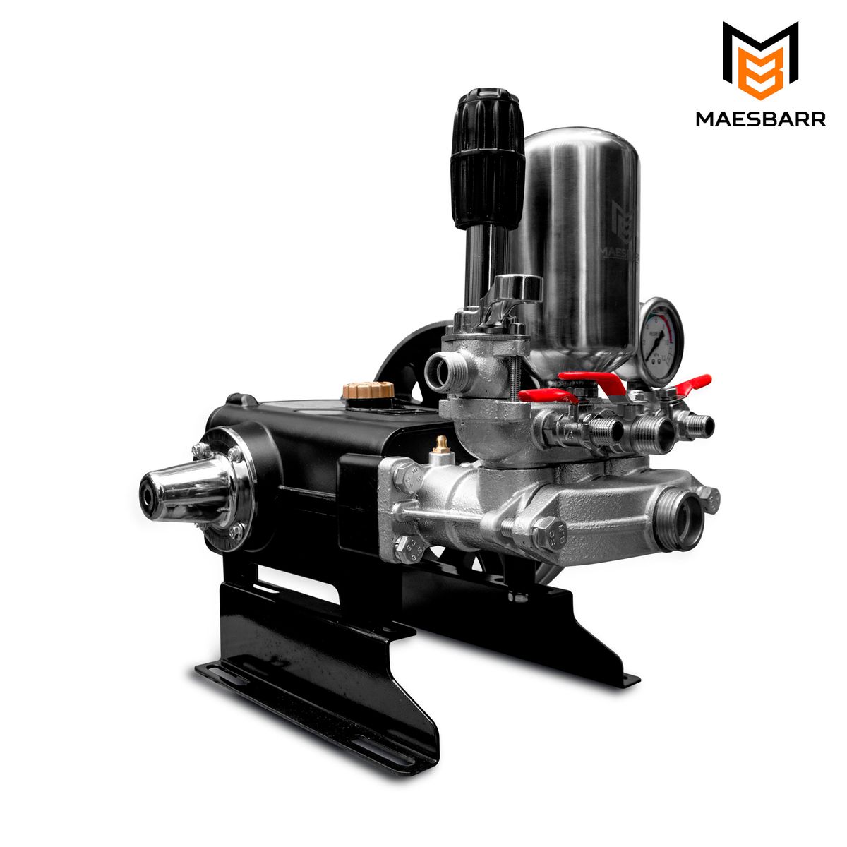 MAESBARR - Cabezal de alta presión con piston de acero inoxidable 9HP