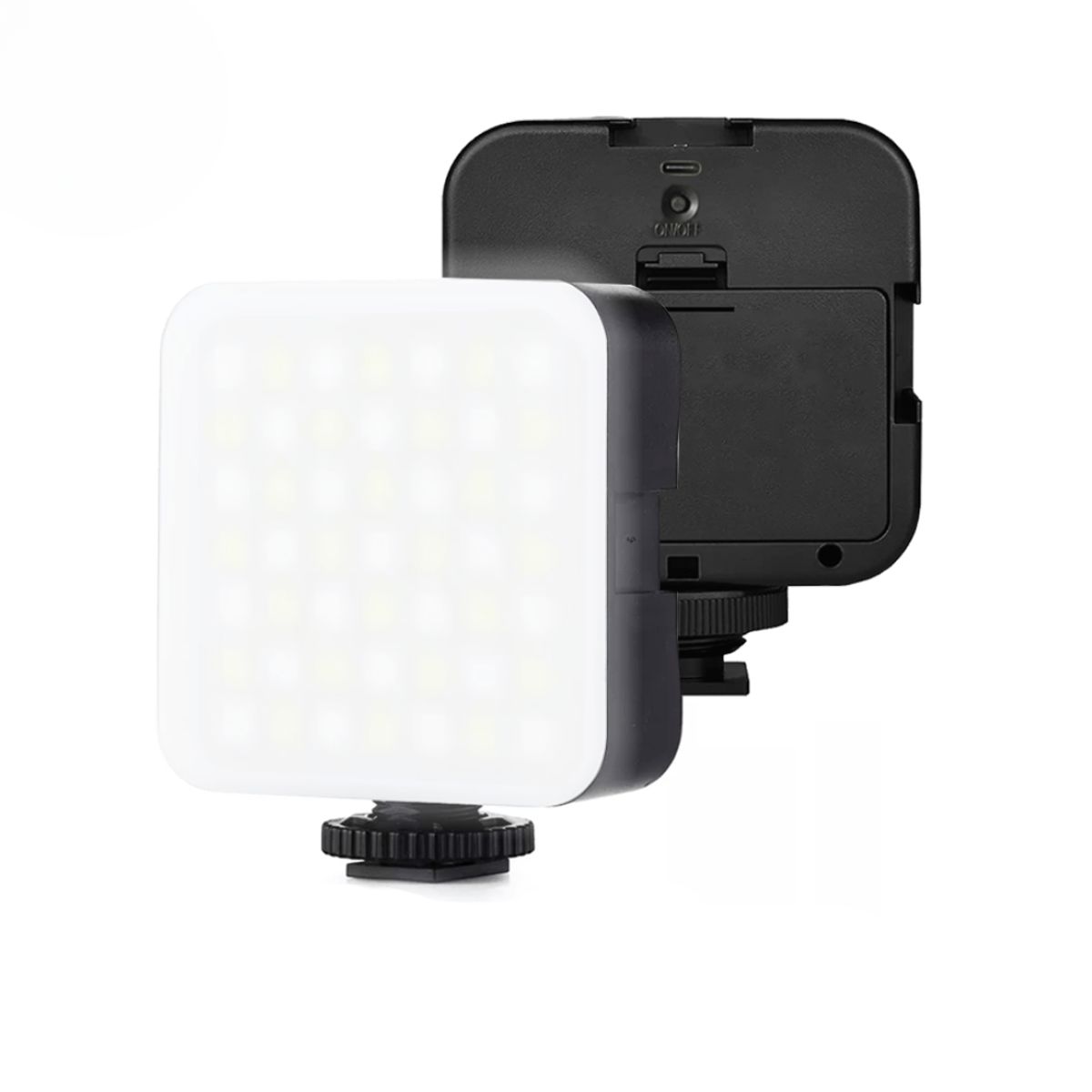 GENERICO - Mini luz LED con Clip para selfies para Celular y Cámara KD-49J