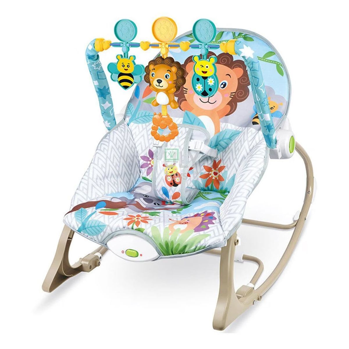 IDEAL - Silla Mecedora Vibradora Musical Rocker León