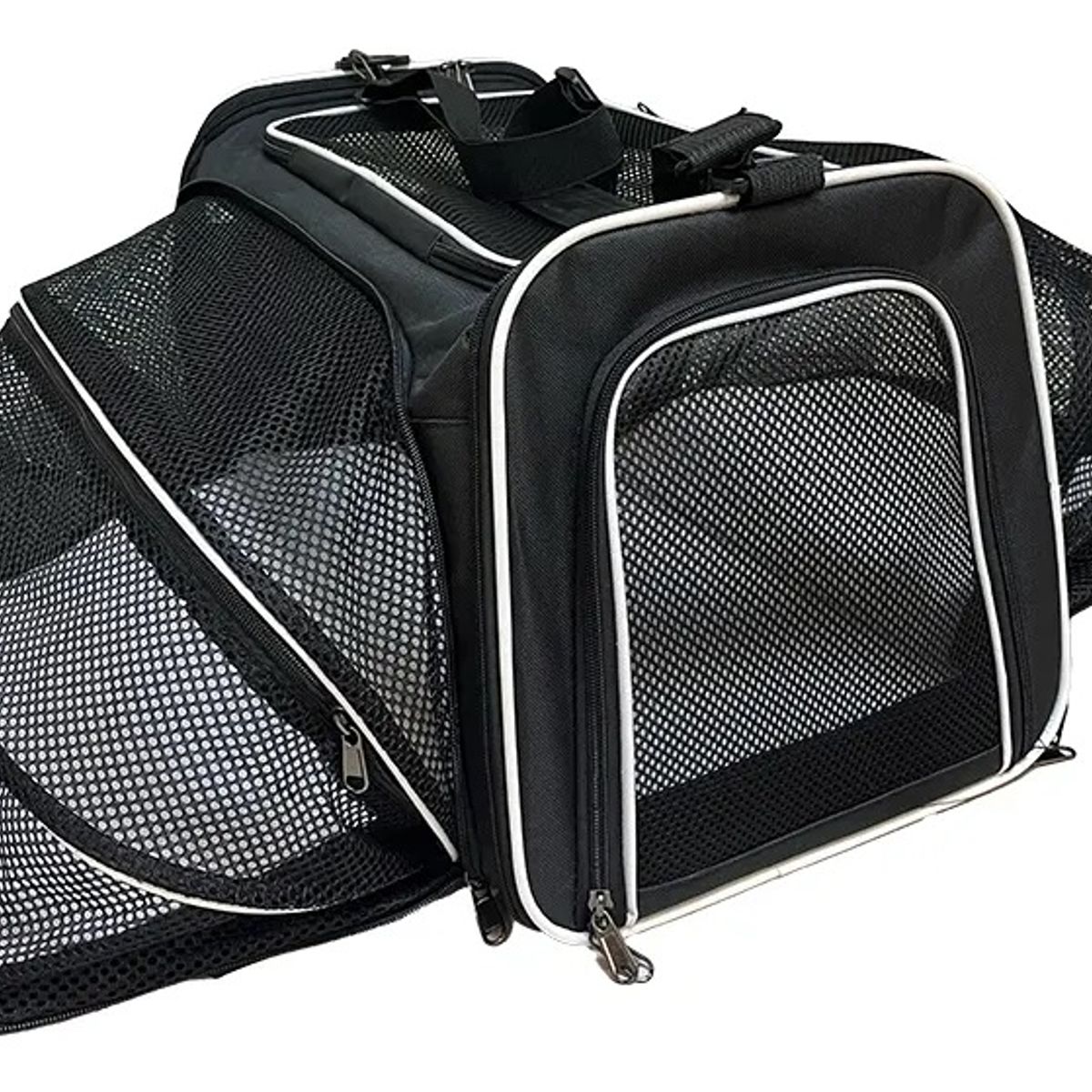 GENERICO - Transportador plegable expandible para mascota gato perro