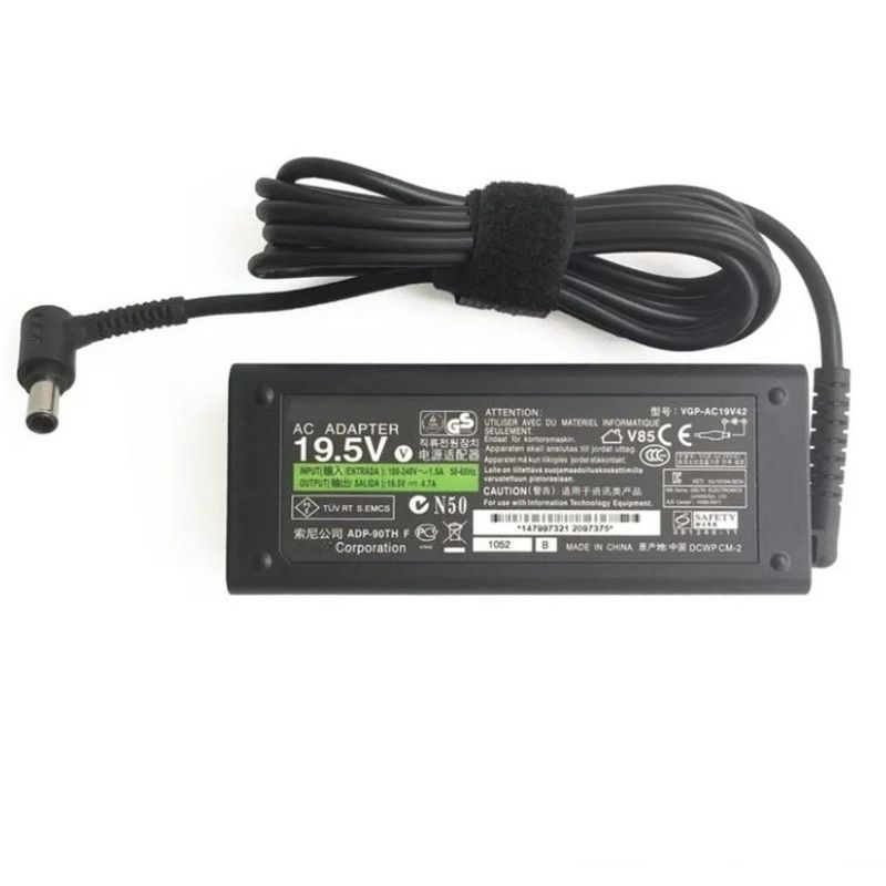 GENERICO - Cargador Para Laptop Compatible Con Laptop Sony 19-5V 4-7A