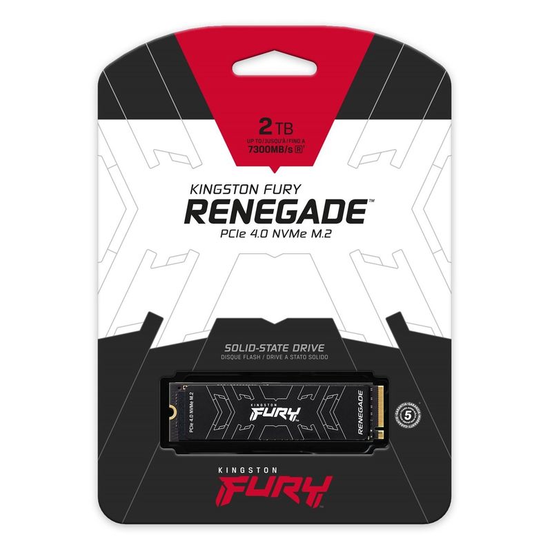 KINGSTON - Disco Solido Kingston Fury Renegade 2tb M2 Pcle 40 Nvme