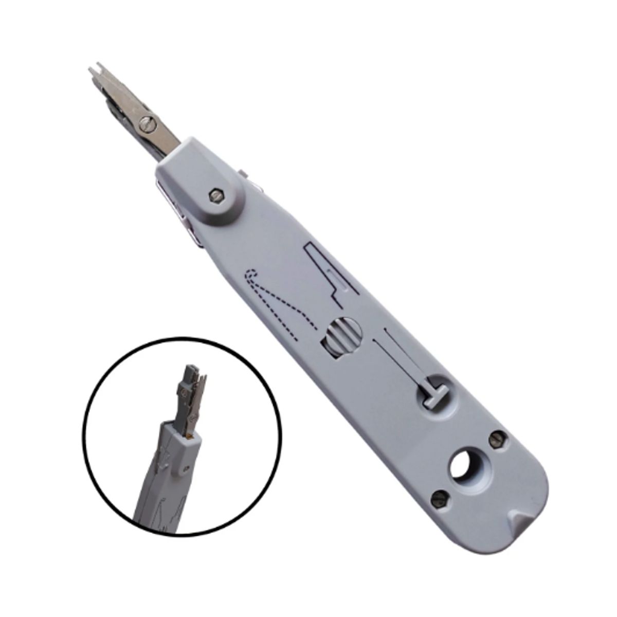 GENERICO - Punzón Herramienta Multifuncional Para RJ45 RJ11 Cat5 Cat5e Cat6