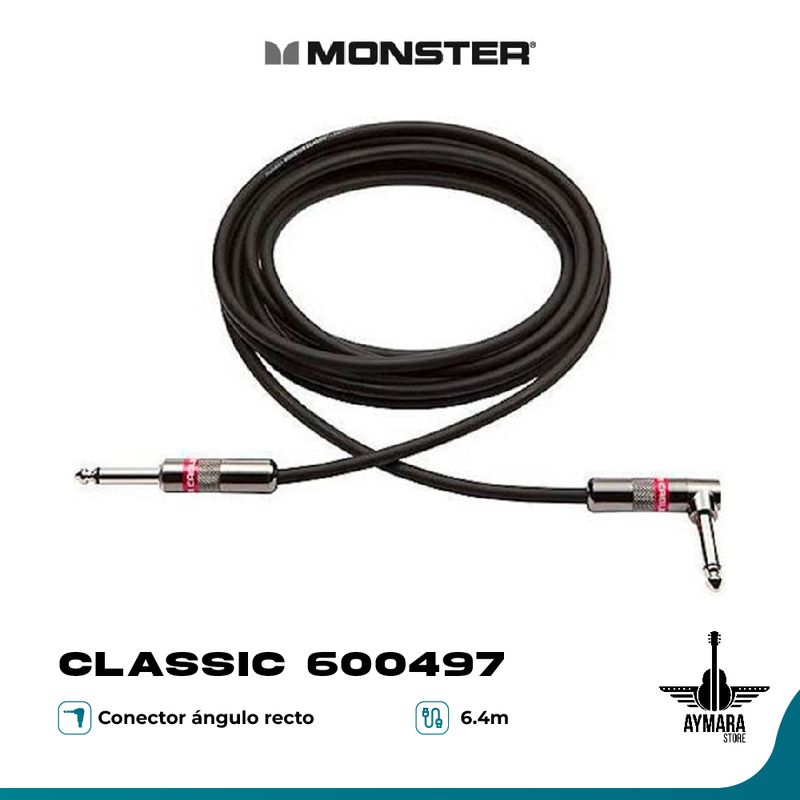 MONSTER - Cable Monster Classic 600497 6.4m