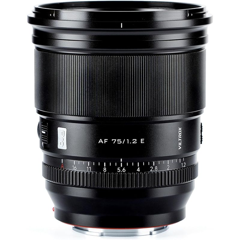 GENERICO - Lente VILTROX 75mm 1.2 PRO montura E