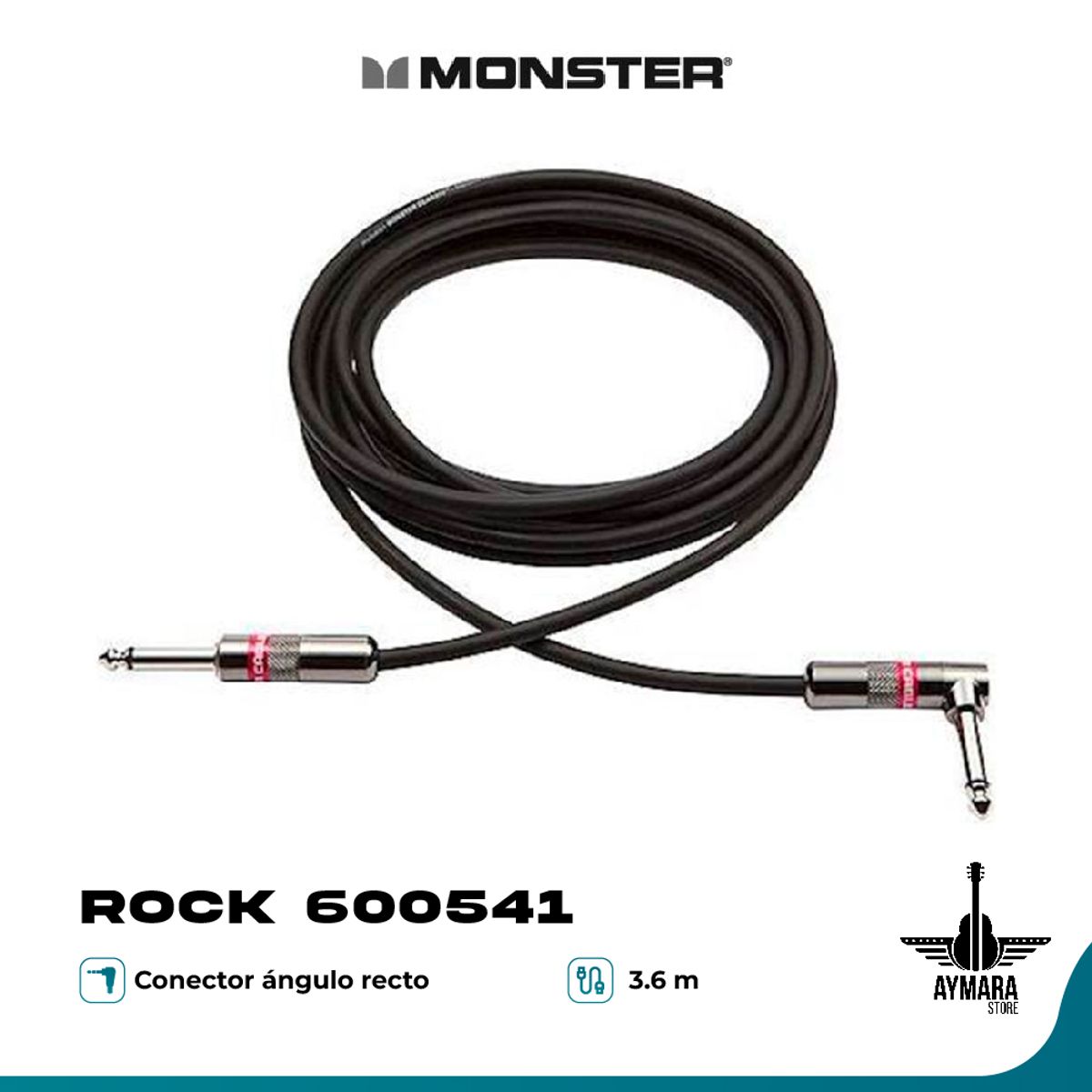 MONSTER - Cable Monster Rock 600541 3.6m