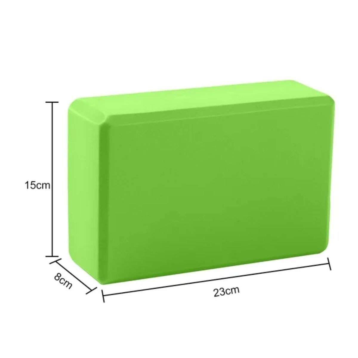 IMPORTADO MC - Ladrillo de Yoga Goma Eva Verde