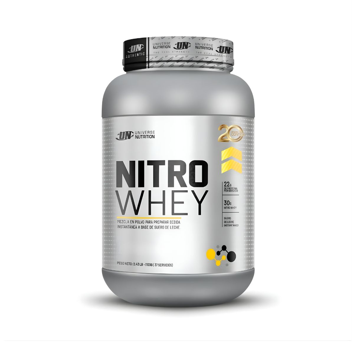UNIVERSE NUTRITION - Nitro Whey 1.1 KG Proteina Whey - Vainilla