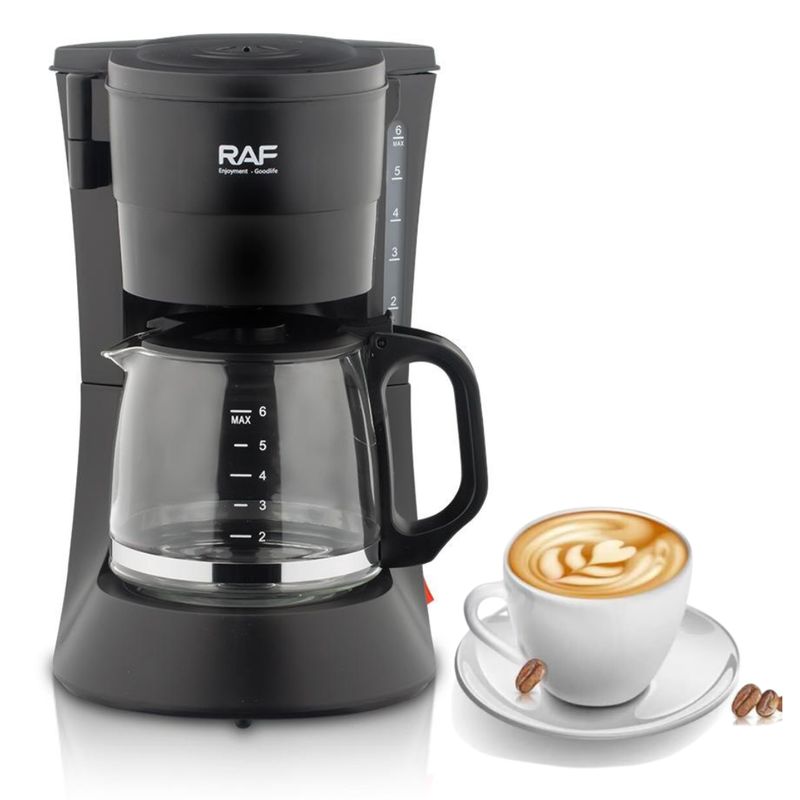 SEISA - Cafetera Electrica 600w de 600ml Raf con Filtro y Jarra de Cafe