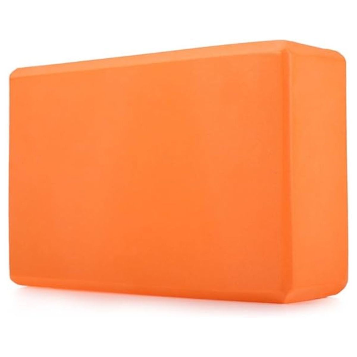 GENERICO - Ladrillo de Yoga Goma Eva Naranja