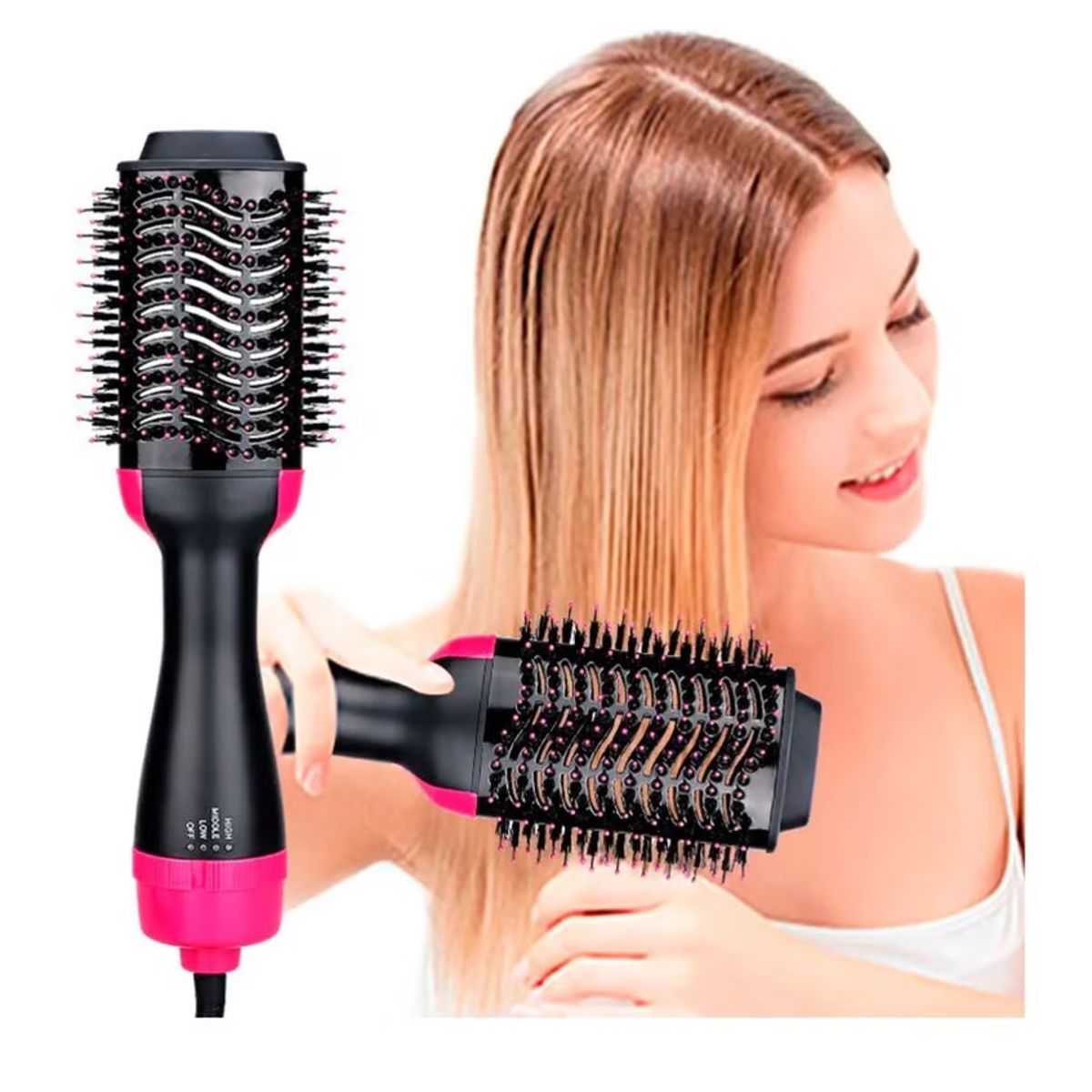 ITELSISTEM - Cepillo Alisador Secador y Risador One Step 3 en 1 Itelsistem