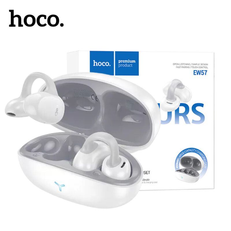 HOCO - Audifono HOCO EarClip Bluetooth Inalambrico Conduccion Osea EW57