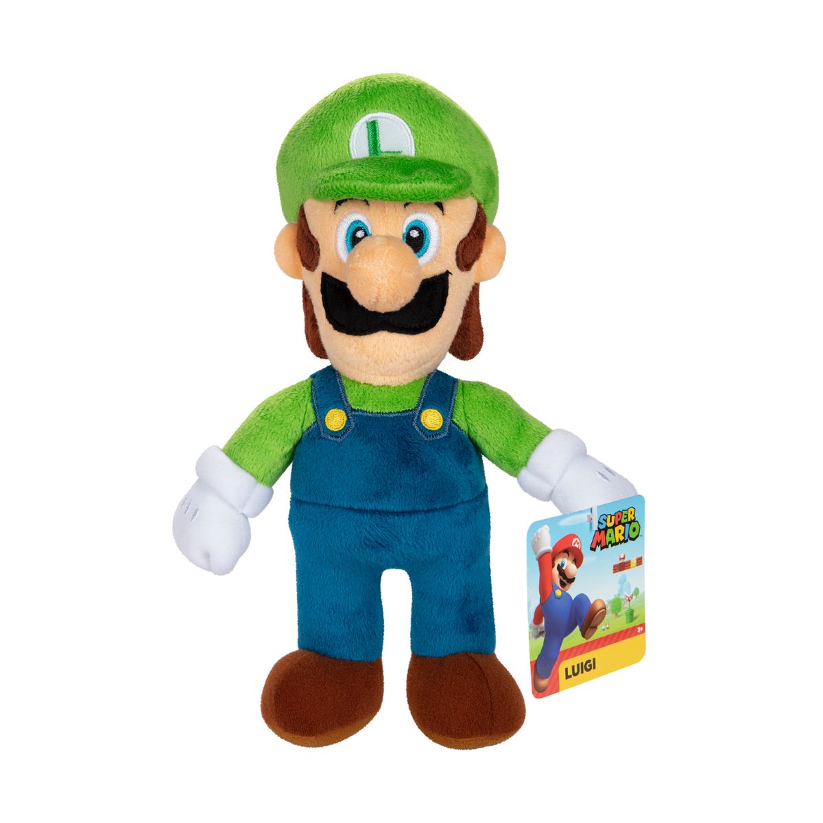 JAKKS PACIFIC - Peluche Luigi - Nintendo Super Mario Bros - Jakks Pacific