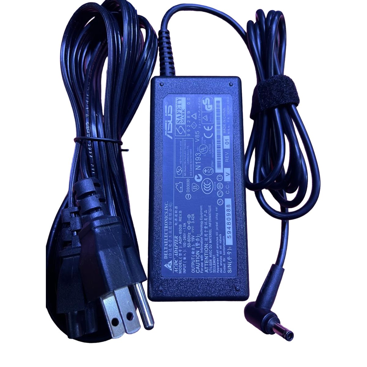 GENERICO - Cargador Compatible Para Laptop Asus 19V 2-37A
