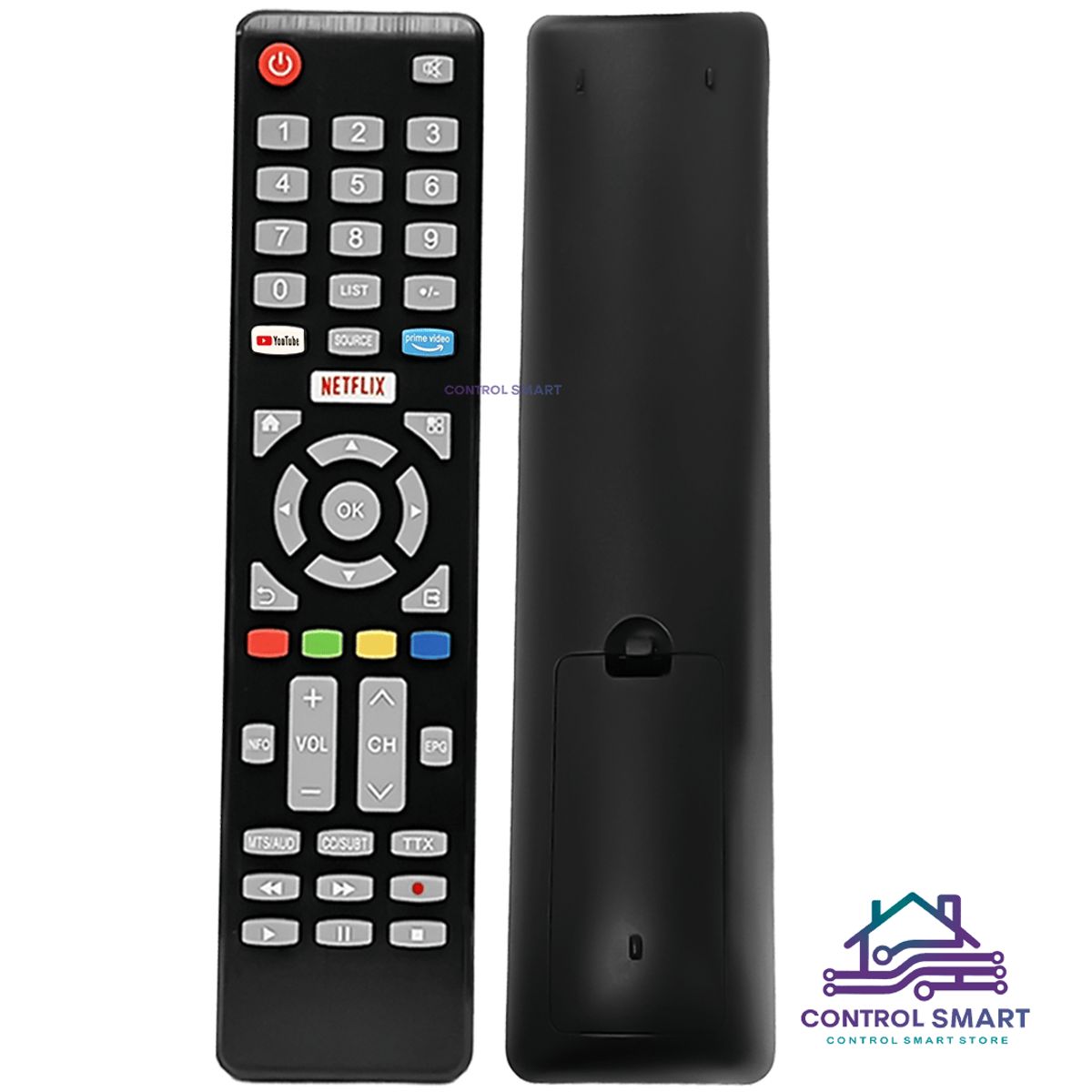 GENERICO - Control Remoto Compatible Para Smart Tv JVC 4k