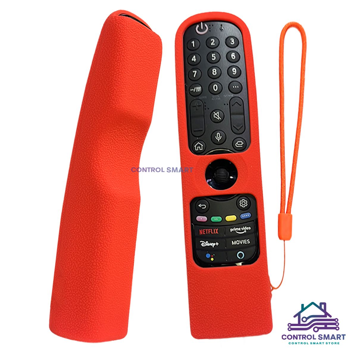 CASE - Funda Para Control LG Magic Mr21 Mr22 Mr23 Mr24 Naranja