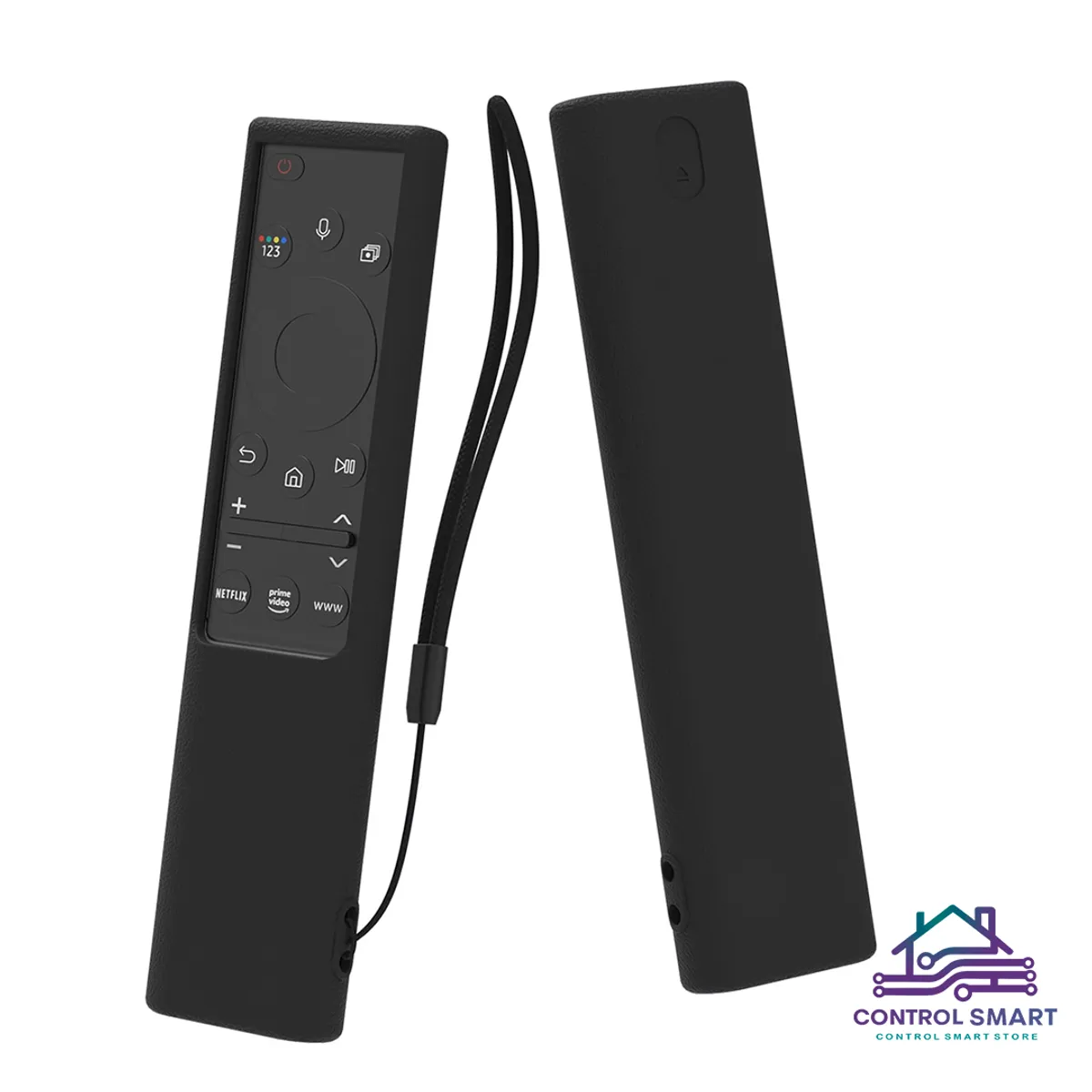 CASE - Funda Protector Para Control Samsung Qled Planito - Negro