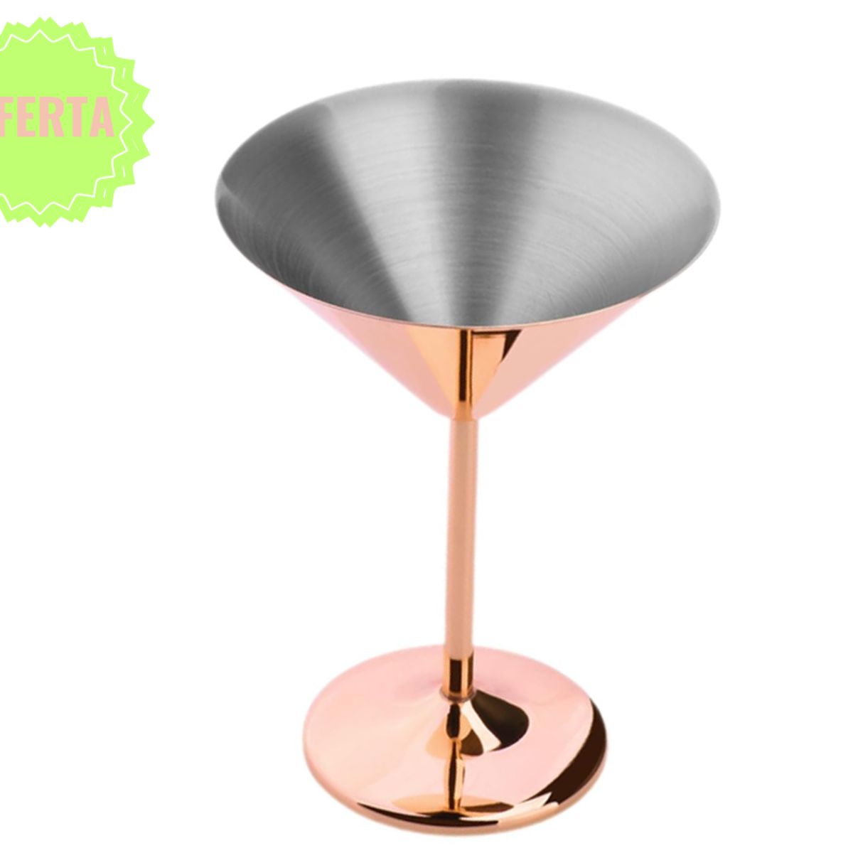 GENERICO - Copa Martini Bañada cobre Dorado 240 ml