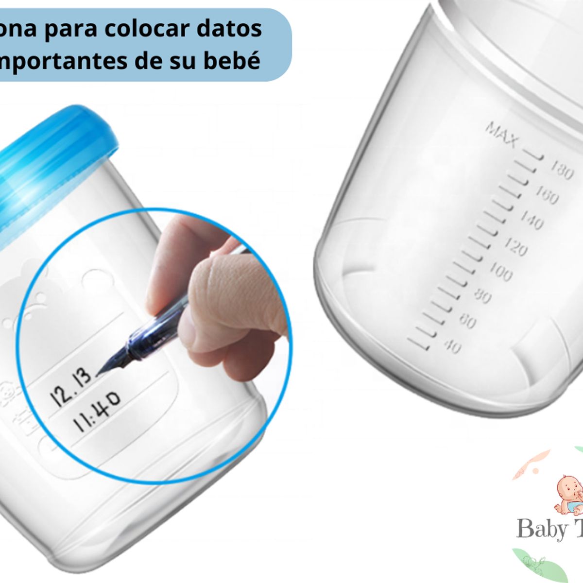 GENERICO - Vasos almacenadores de leche materna Unidad