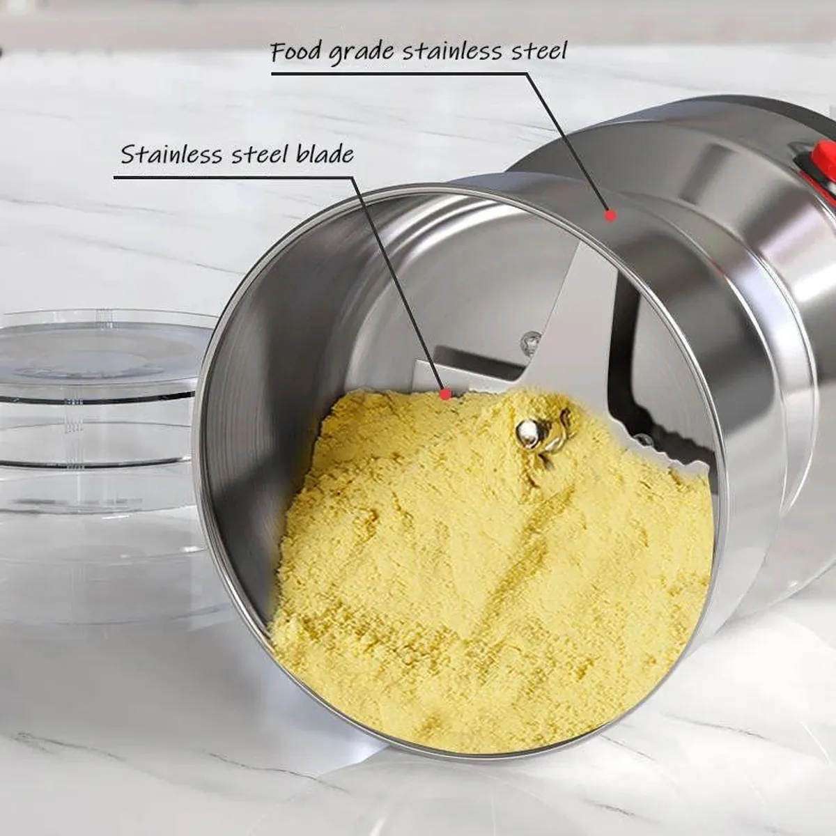 OEM - Molinillo Eléctrico 4 Aspas Triturador de Café y Granos