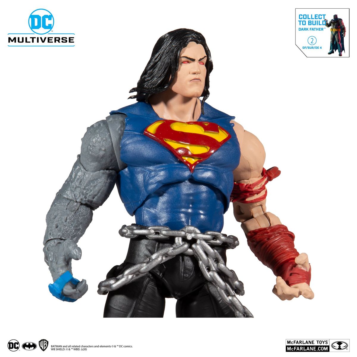 MCFARLANE - Dark Nights Death Metal DC Multiverse Superman Mcfarlane