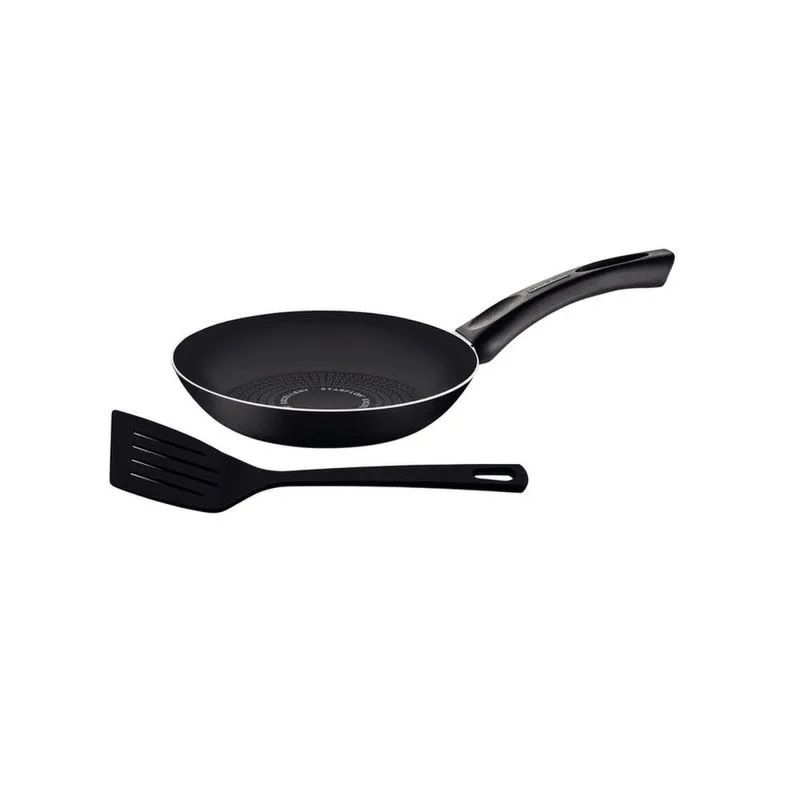 TRAMONTINA - Sartén Paris 22 cm antiadherente marca Tramontina + Espátula