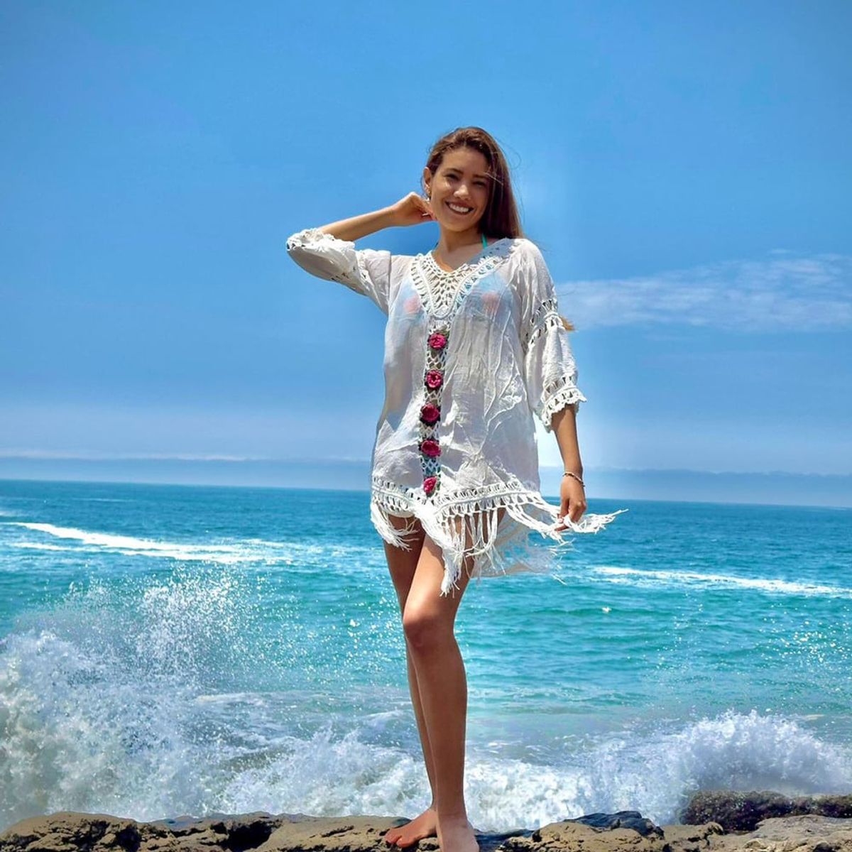 GENERICO - Kimono Camille Claudel Color Blanco