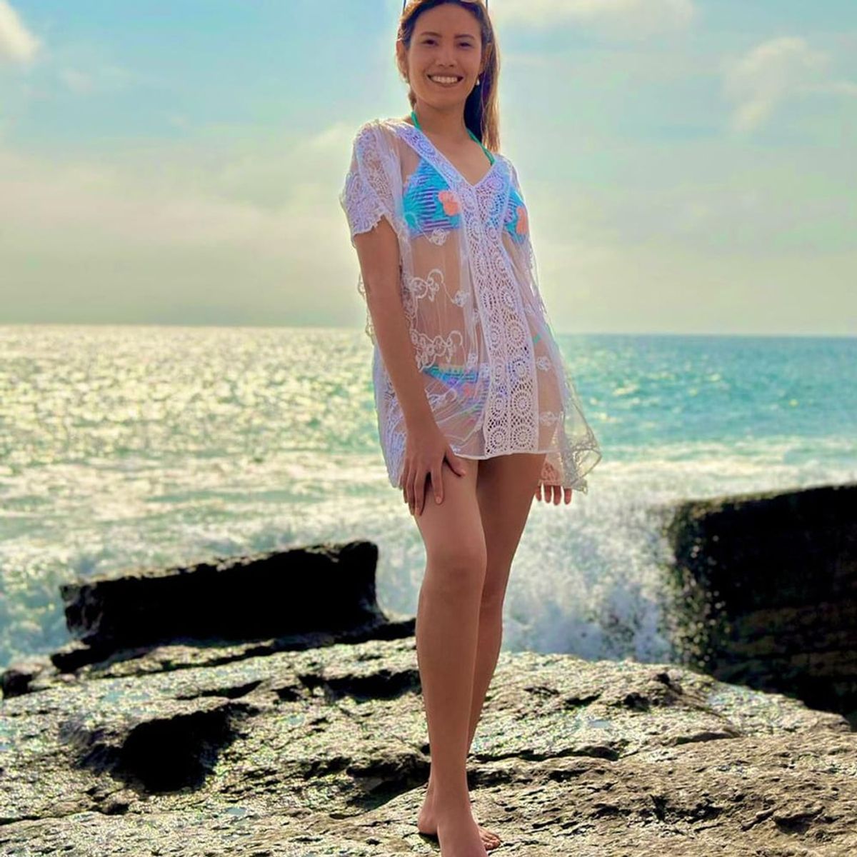 GENERICO - Kimono Jemison Veracruz Color Blanco