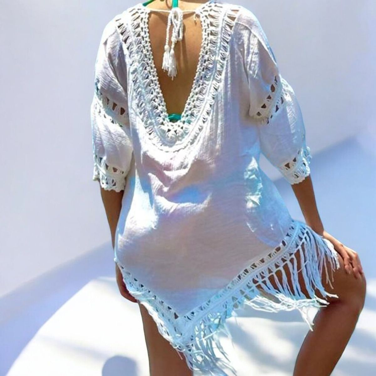 GENERICO - Kimono Maruja Mallo Color Blanco