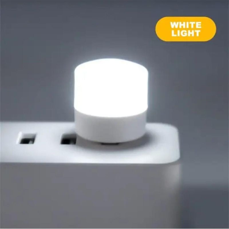 GENERICO - Mini Foco USB luz color blanca