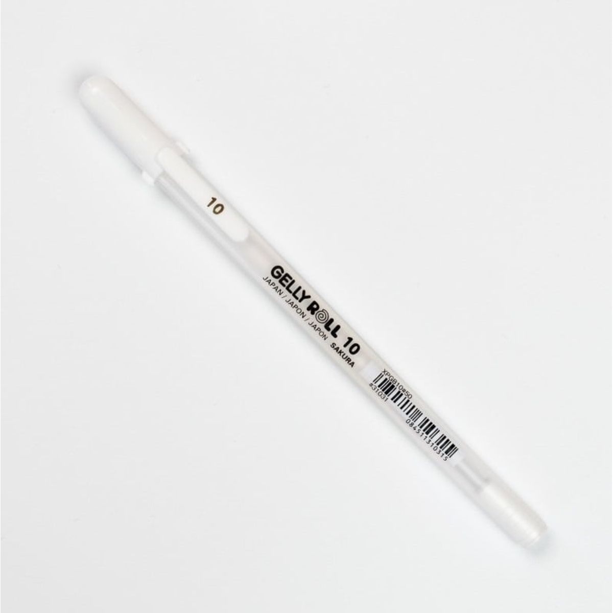 SAKURA - Lapicero Tinta Gel Blanco Gelly Roll 10