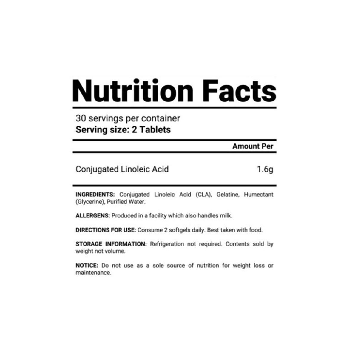 MYPROTEIN - CLA Myprotein 60 Cápsulas Omega 6 - Tienda Física