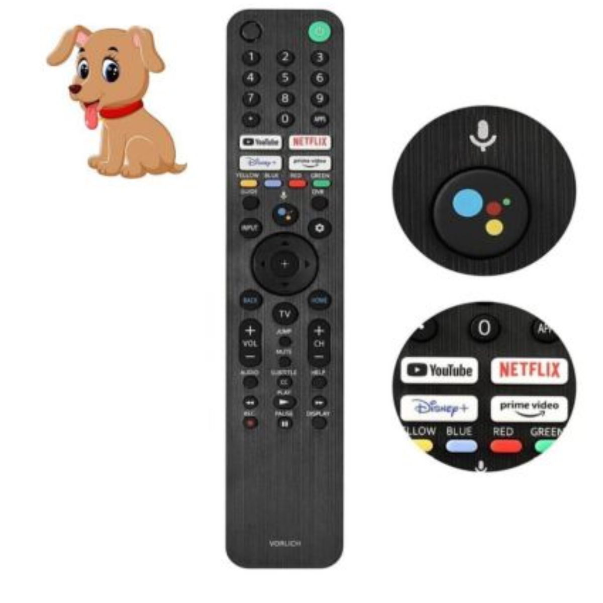 UNIVERSAL - Control Remoto Sony Con comando de Voz Modelo  RMF-TX520P Nuevo