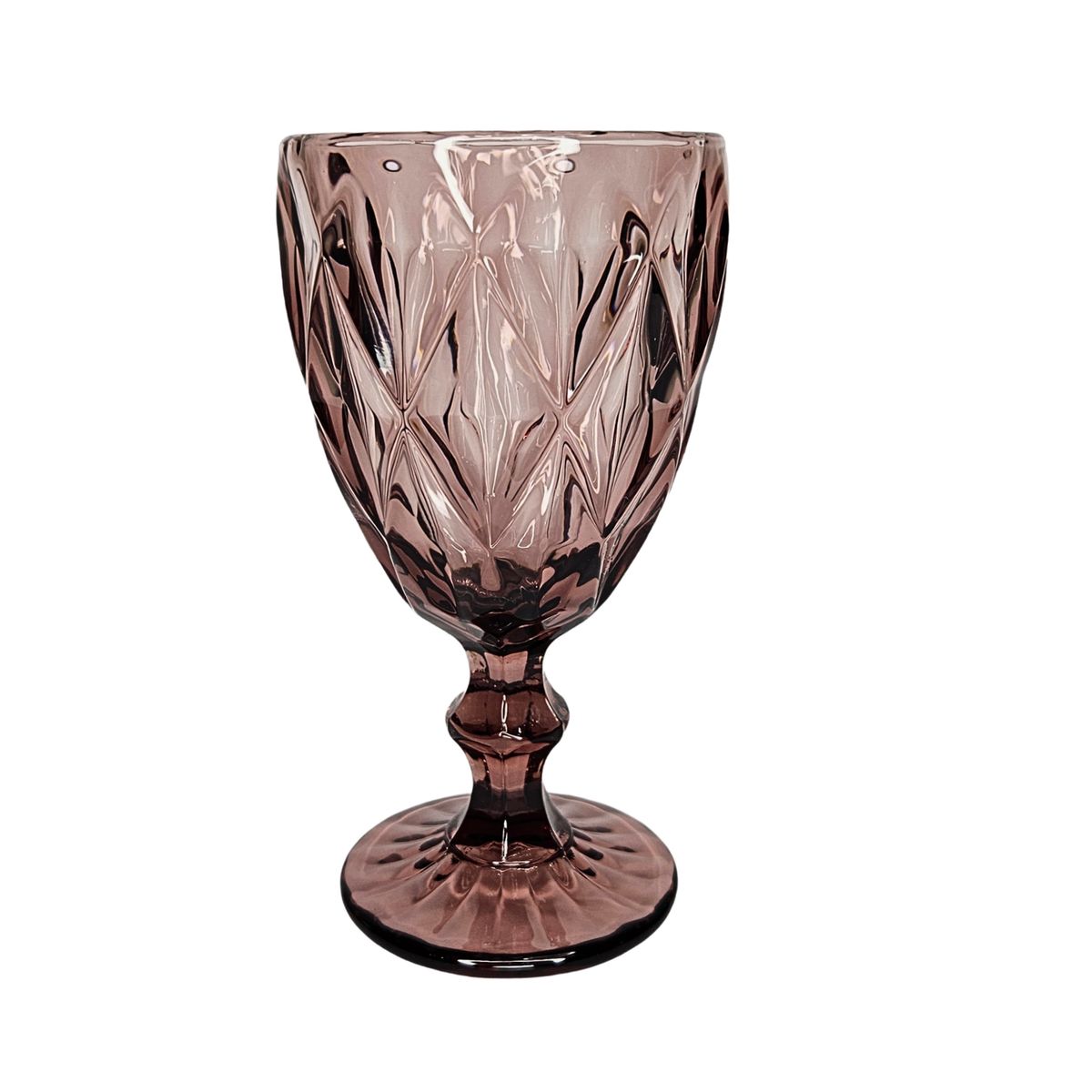 GENERICO - Copas de vino o agua vintage Púrpura