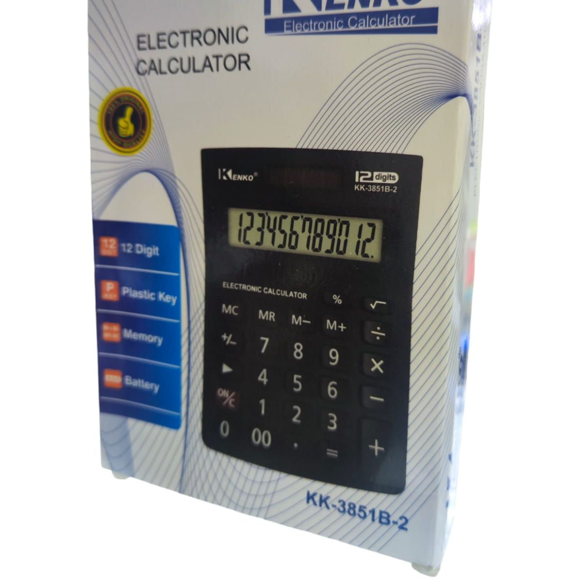 GENERICO - CALCULADORA ELECTRÓNICA 12 DIGITOS