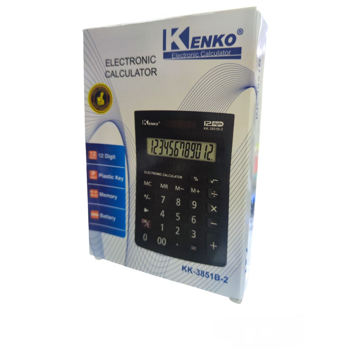 GENERICO - CALCULADORA ELECTRÓNICA 12 DIGITOS
