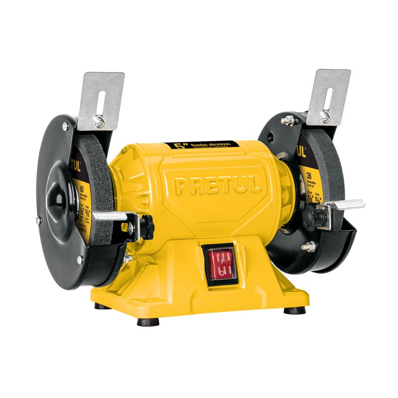 PRETUL - Esmeril de banco de 5 de 16 HP 120 W Pretul