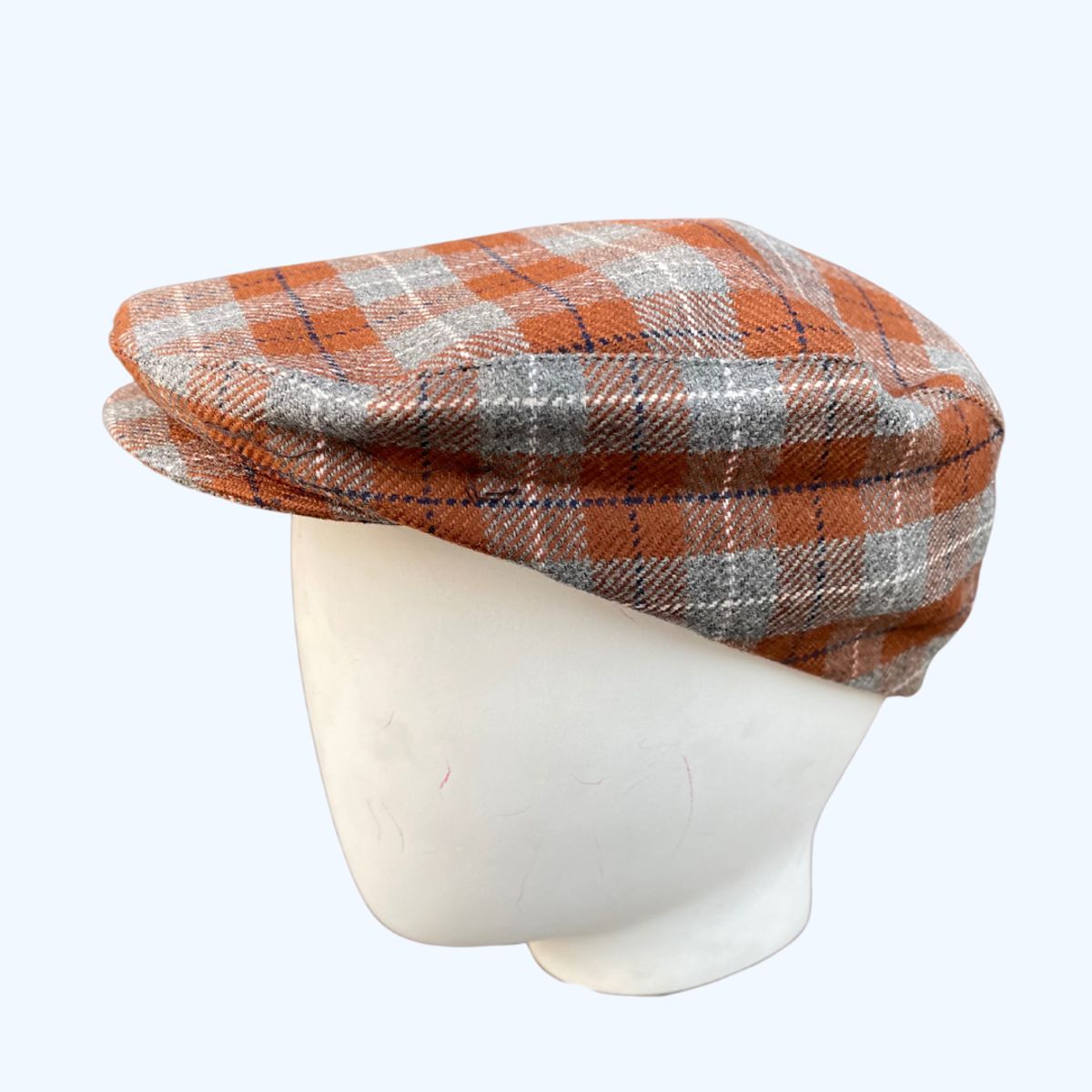 KAST PE - Boina de Hombre Nation Dorian Lanilla - Cuadros  Talla L