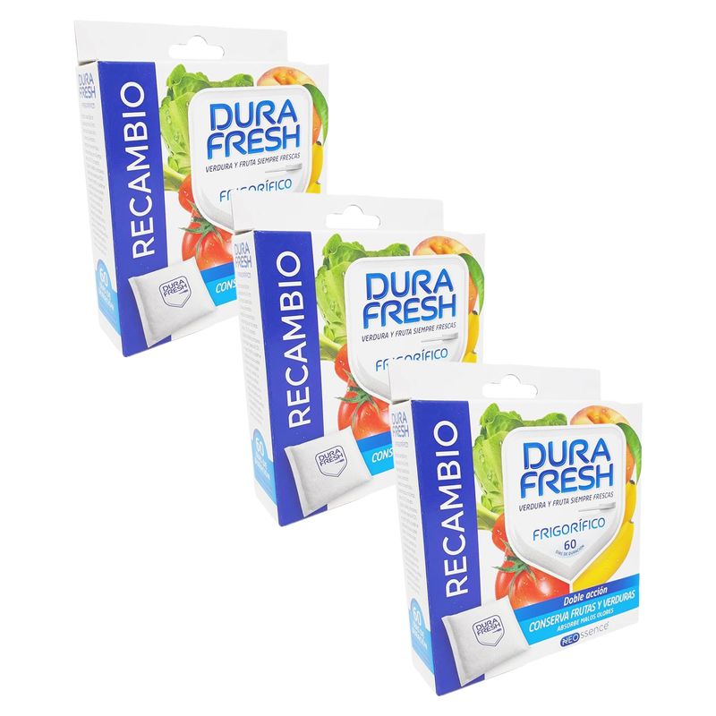 GENERICO - Repuesto absorbente de olores DURAFRESH  x 3 und