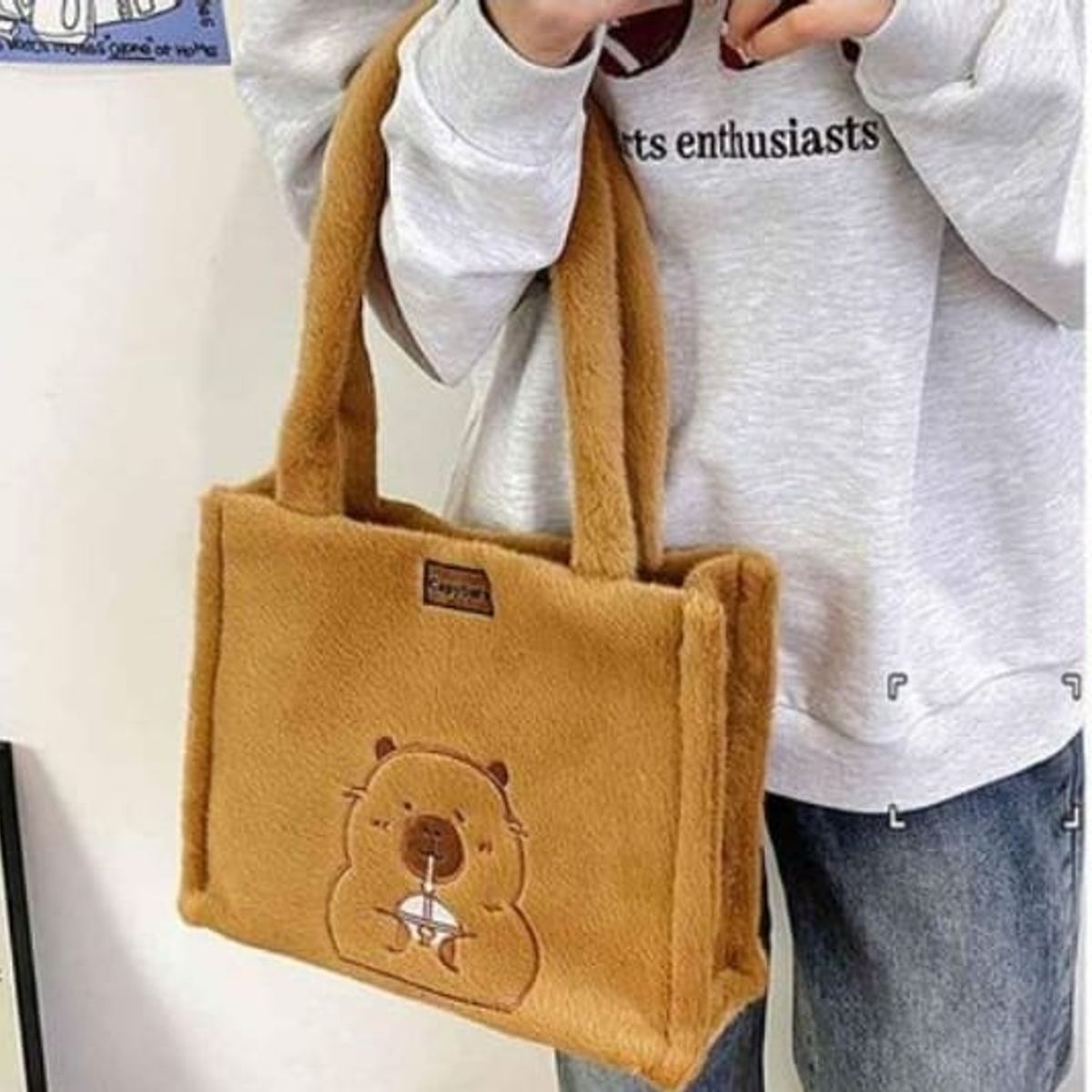 GENERICO - Capybara Bolso peluche