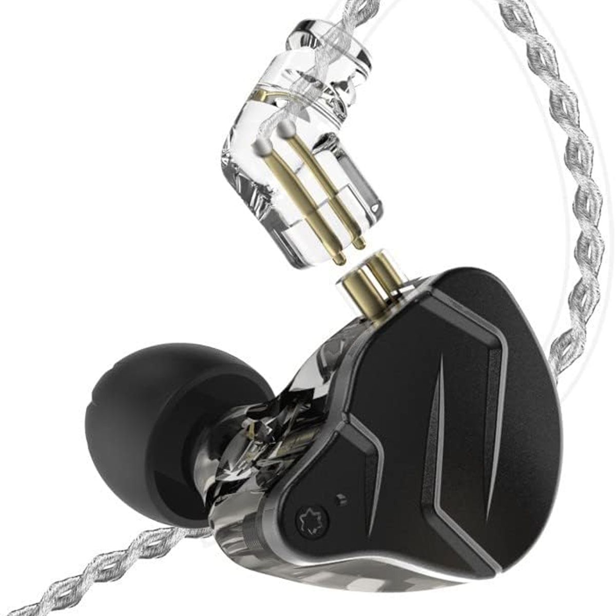 KZ - Audifono KZ ZSN PRO X Microfono -  Negro