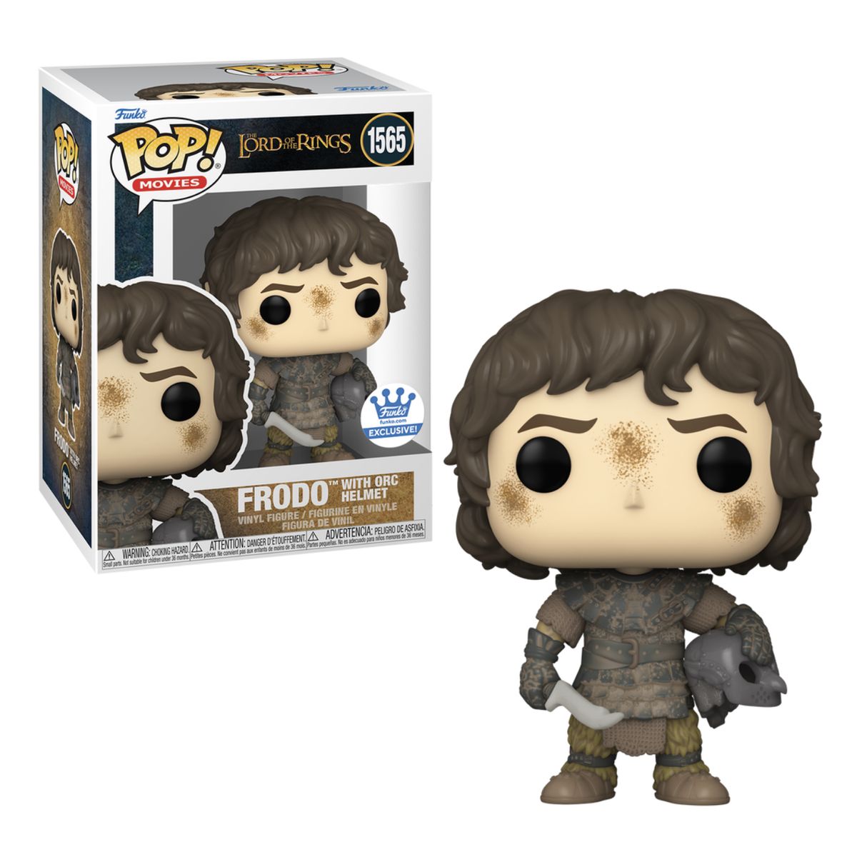 FUNKO - Frodo Helmet Funko Pop 1565 Señor de los Anillos Exclusivo