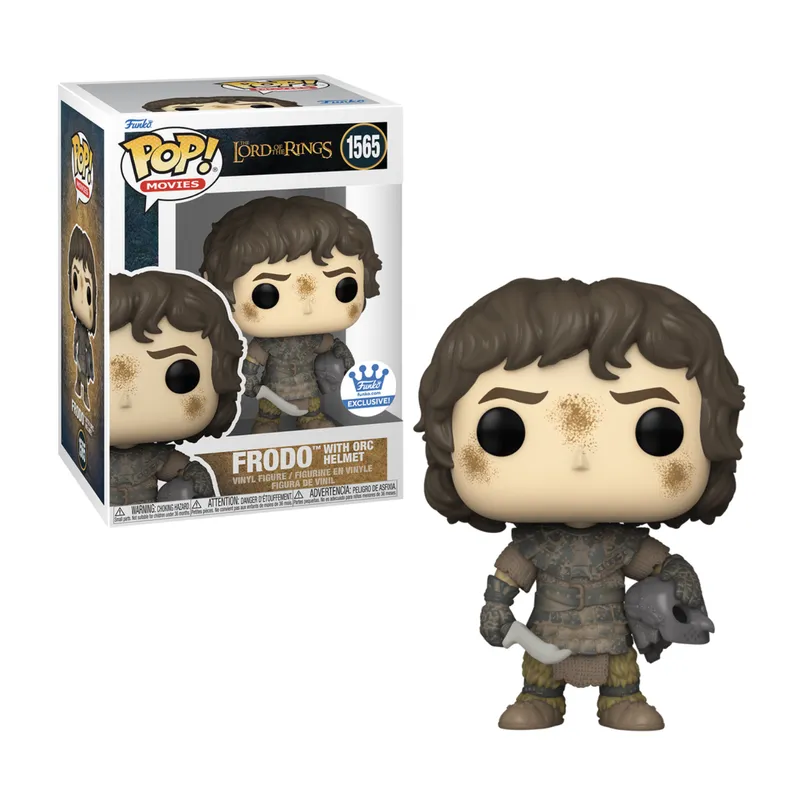 FUNKO - Frodo Helmet Funko Pop 1565 Señor de los Anillos Exclusivo