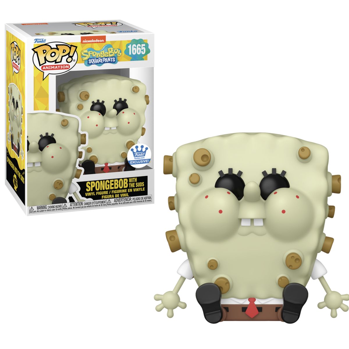 FUNKO - Bob Esponja Suds Funko Pop 1665 Exclusivo Original