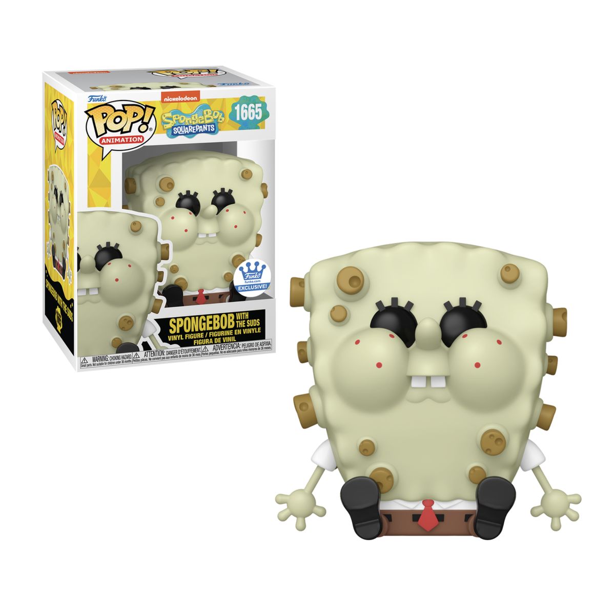 FUNKO - Bob Esponja Suds Funko Pop 1665 Exclusivo Original