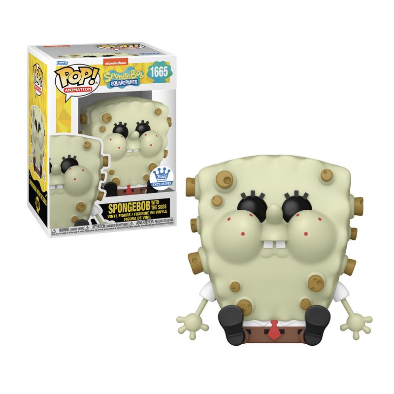 FUNKO - Bob Esponja Suds Funko Pop 1665 Exclusivo Original